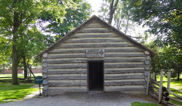 An early American school house from1836