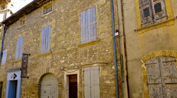 Architecture in Lourmarin, Luberon, Provence