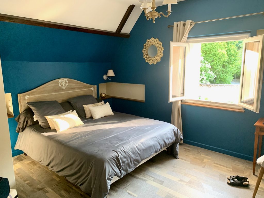 Bedroom at Maison de Triboulet, Amboise, Loire Valley, France