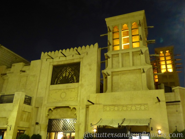 Buildings of the Souk Madinat, Jumeirah, Dubai