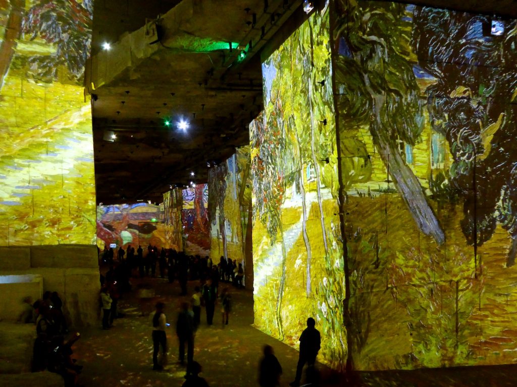 Carrières de Lumières 2019, landsacpes by Van Gogh