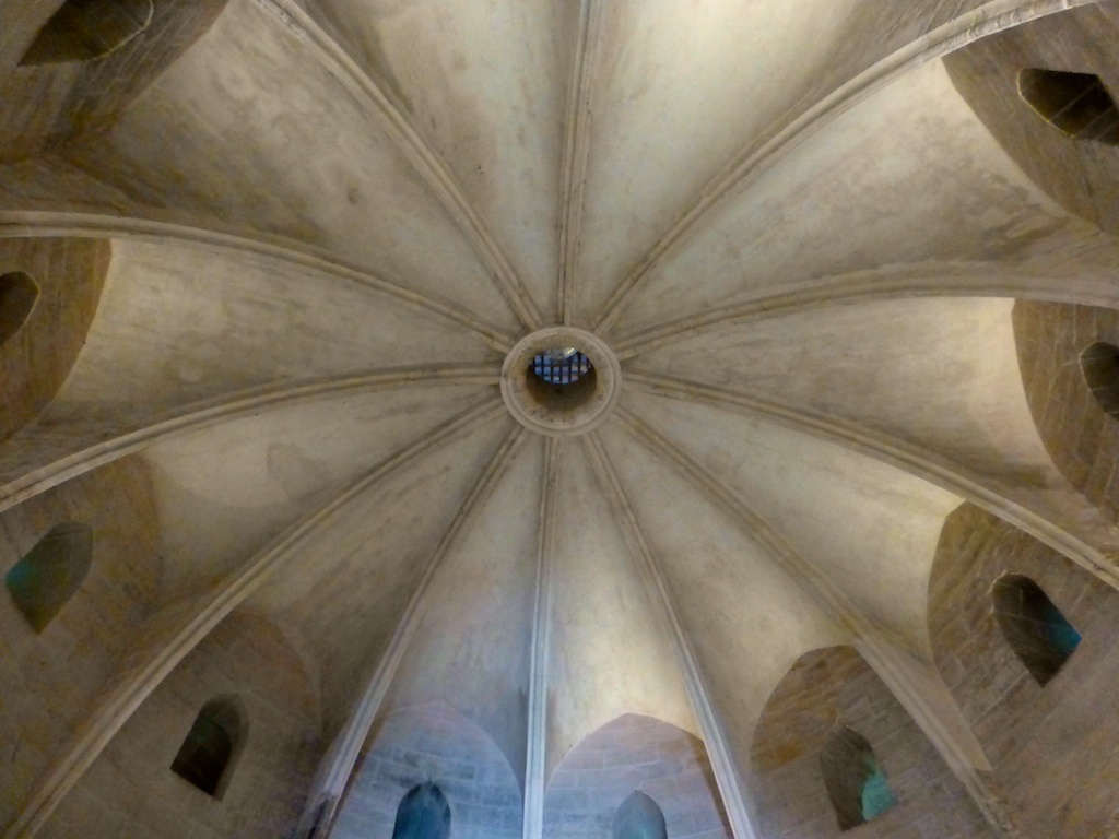 Ceiling of the Constance Tower, Aigues-Mortes, Camargue,France