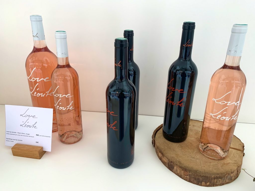 Château Léoube's 'Love Léoube' wine, Bormes-les-Mimosas, Var Provence, France