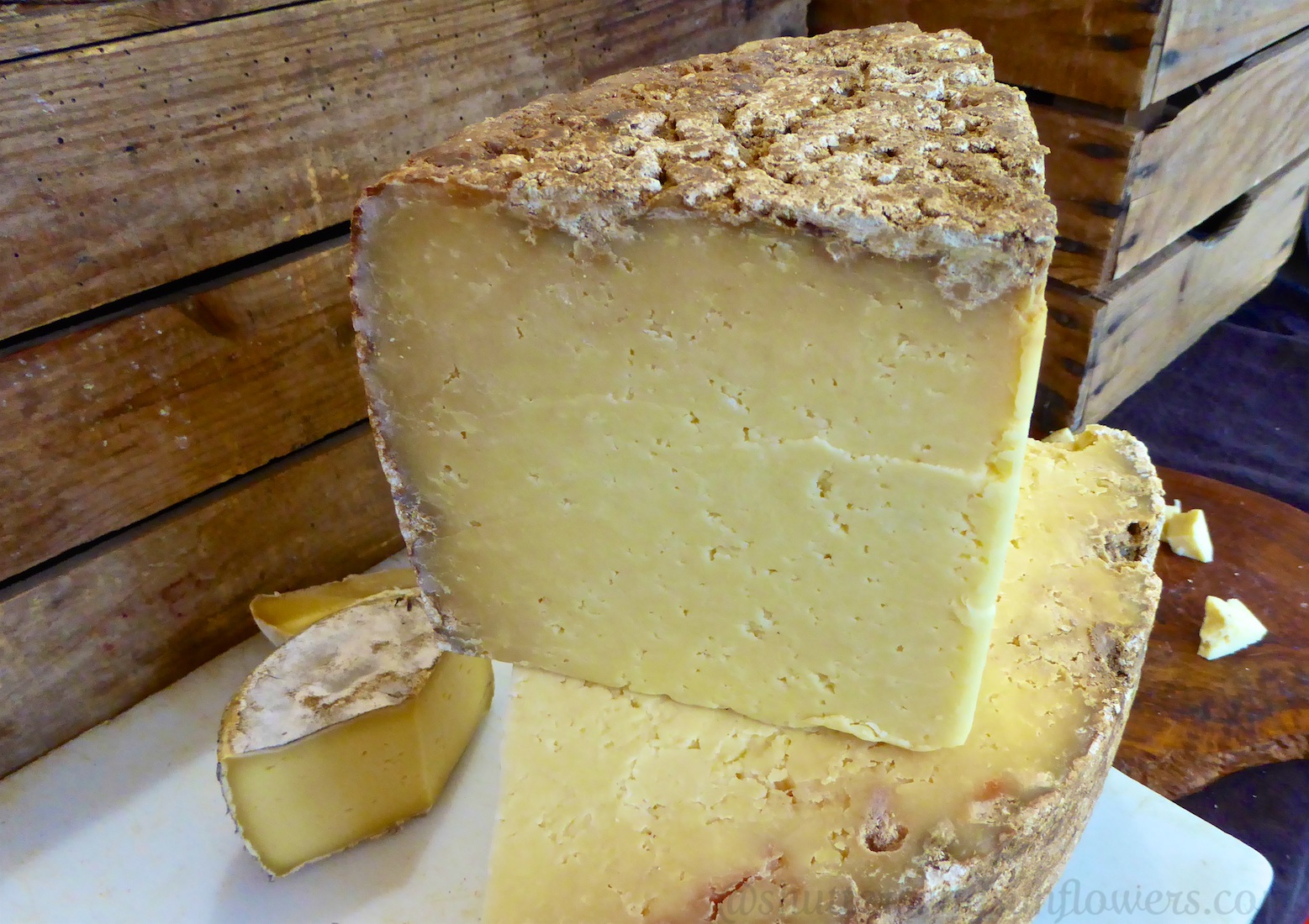 Cheese in the Lourmarin market