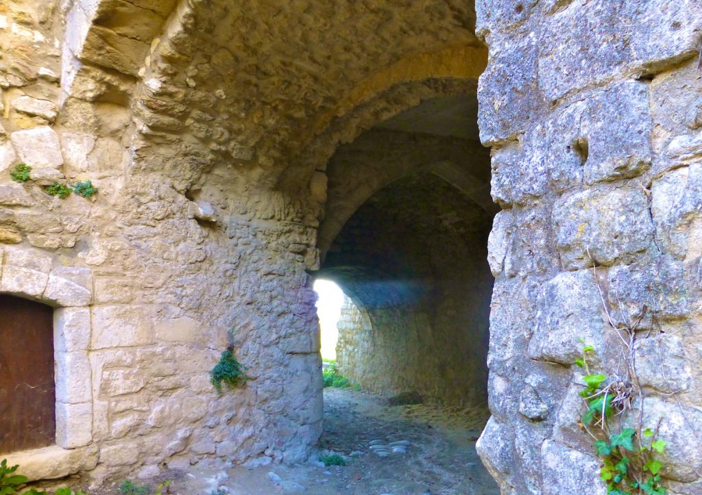 Cobbles into Oppede le Vieux, Luberon, Provence