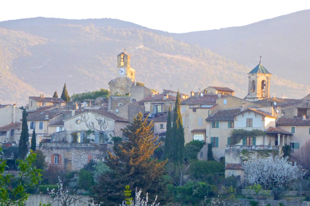 Early morning view of Lourmarin, Luberon, Provence, France
