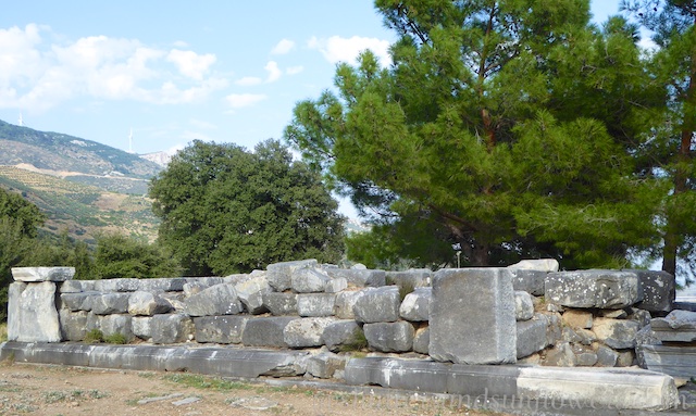 The Egyptian Santuary of the Gods at the Greek ruins of Priene, Turkey