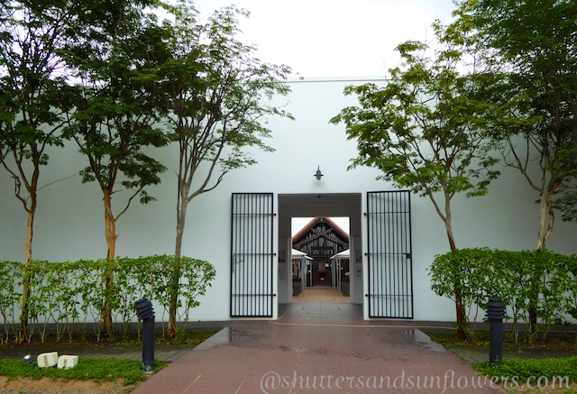 Entrance to Changi Museum and Chapel. Singapore
