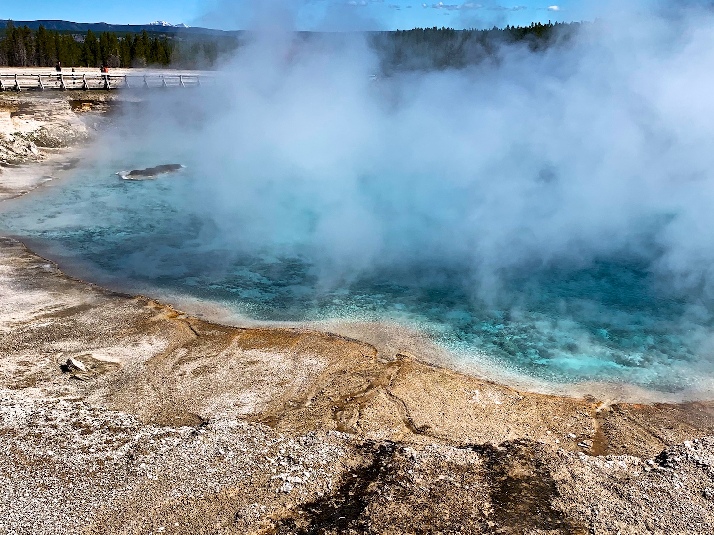 Excelsior Geyser, Yellowstone National Park, USA