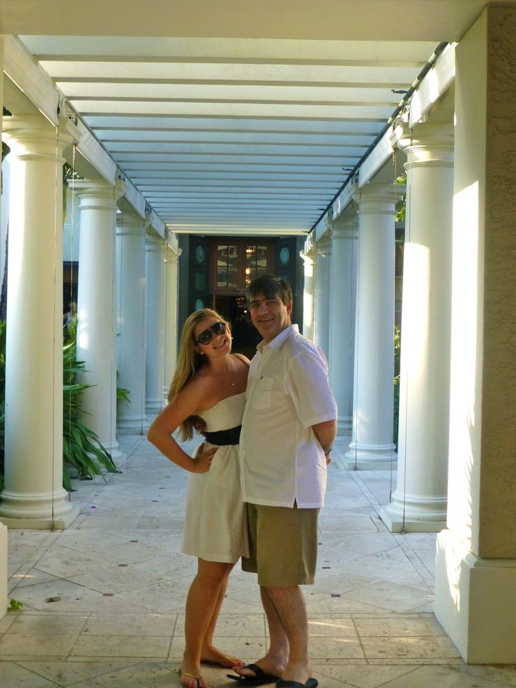 Father & daughter at The Breakers, West Palm Beach, Florida, USA