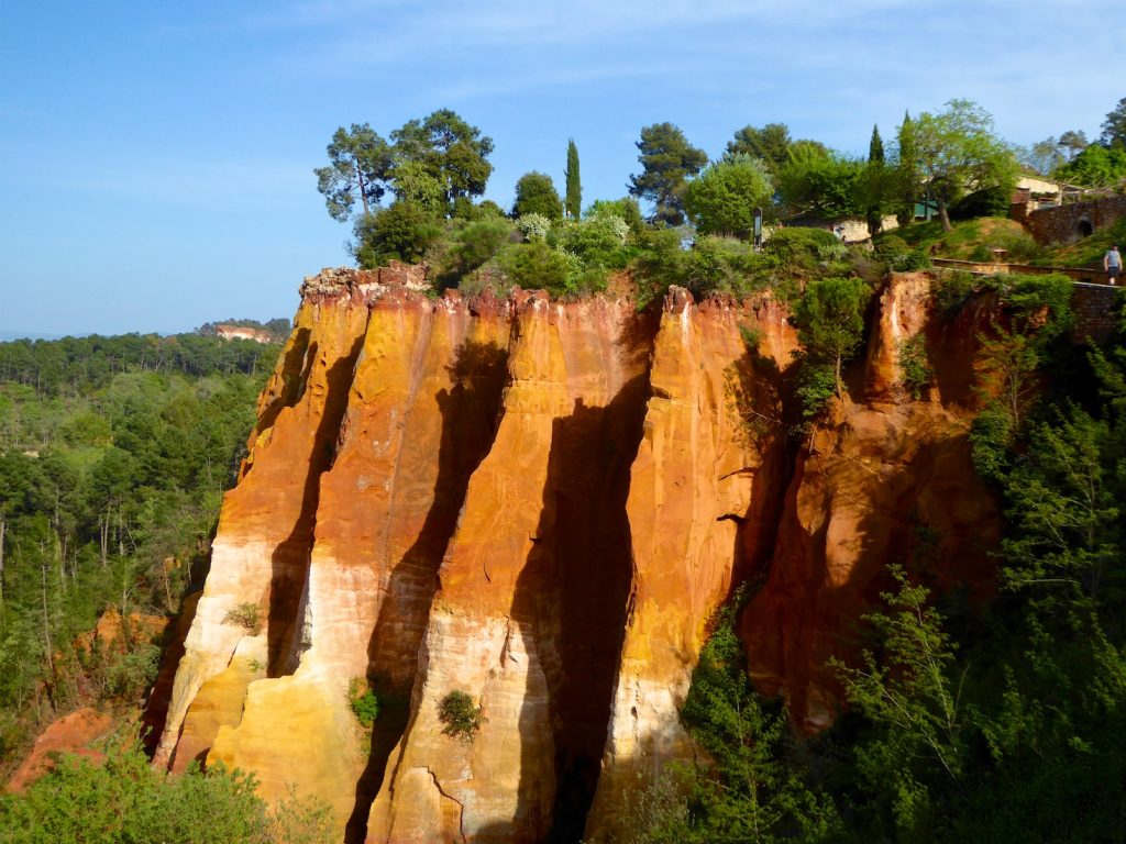 Geological wonders of Provence in Roussillon, Luberon, Provence