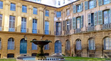 In Aix-en-Provence, Bouche de Rhone, Provence, France