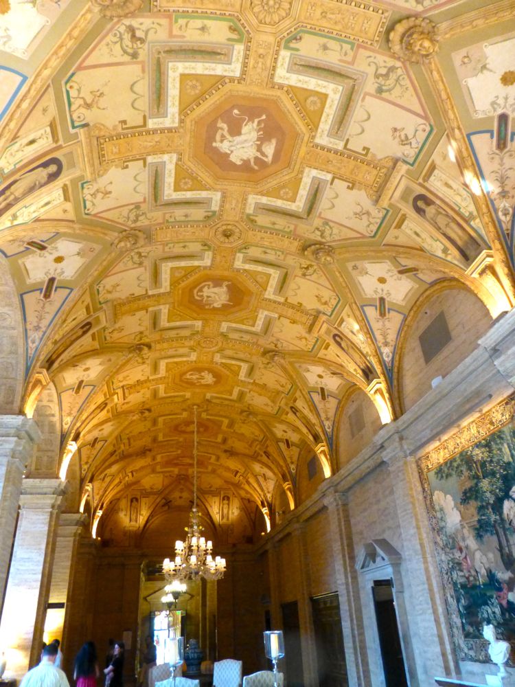 Italian decorated Lobby ceiling The Breakers, West Palm Beach, Florida, USA