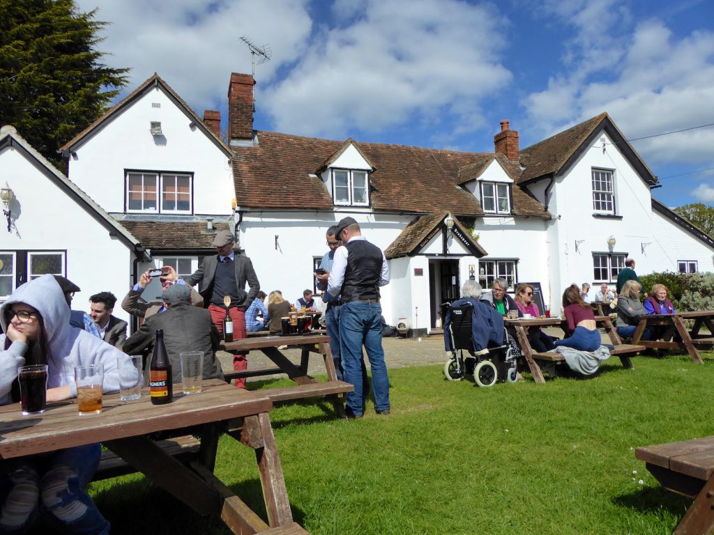 English Pubs, The King William Ipsden, Oxfordshire, England