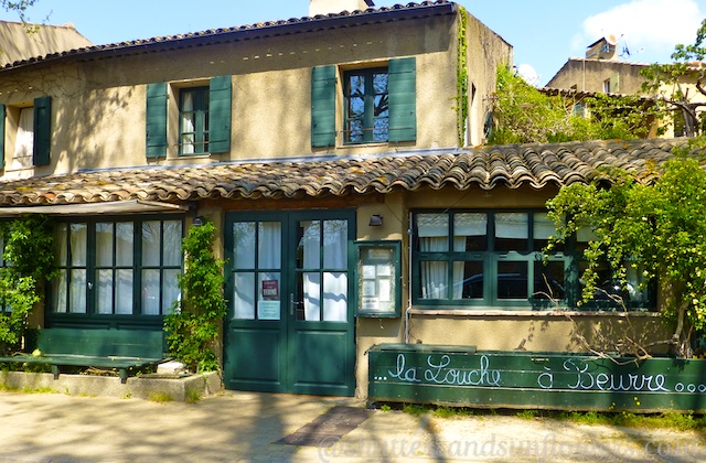 La Louche a Beurre Restaurant in Lourmarin, Luberon, Provence