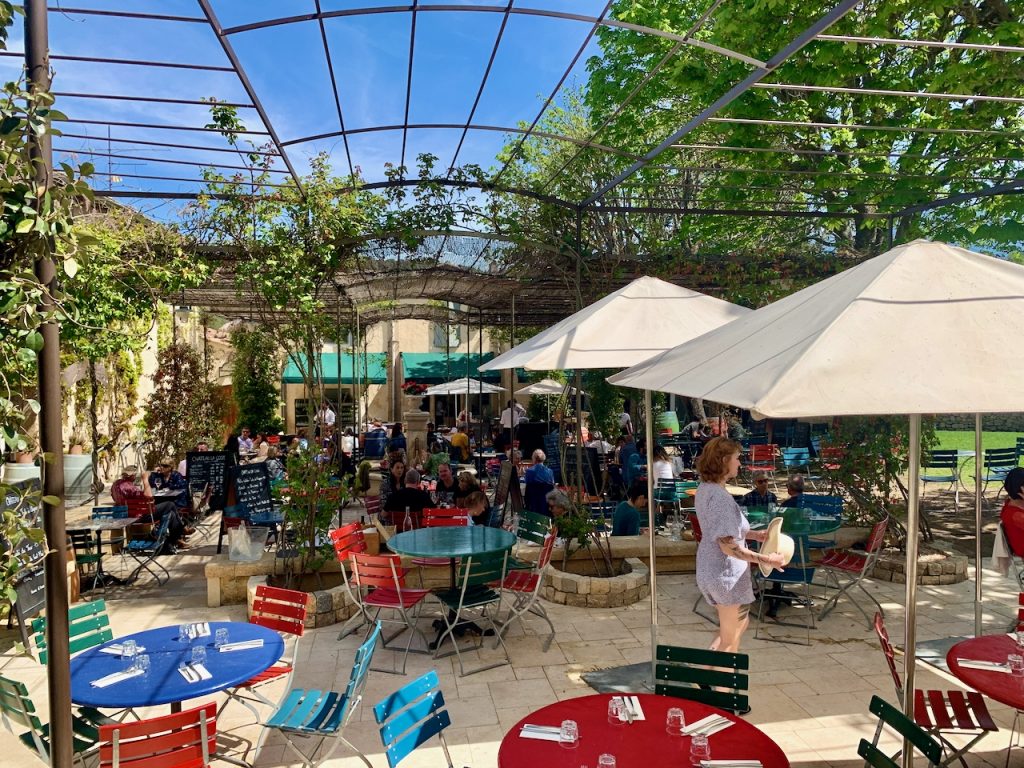 La Terrasse restaurant at Château La Coste, Provence, France