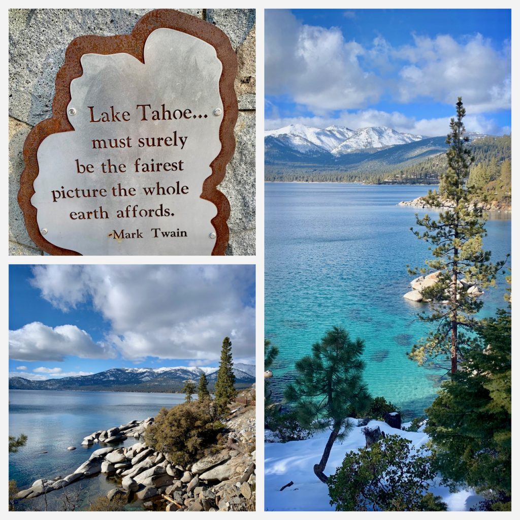 By the lake at Lake Tahoe, California, USA