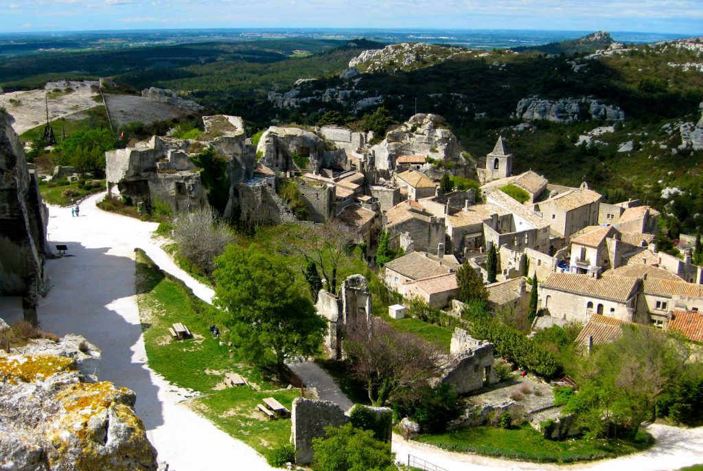 Les Baux-de-Provence, Bouches-du-Rhône, Provence, France