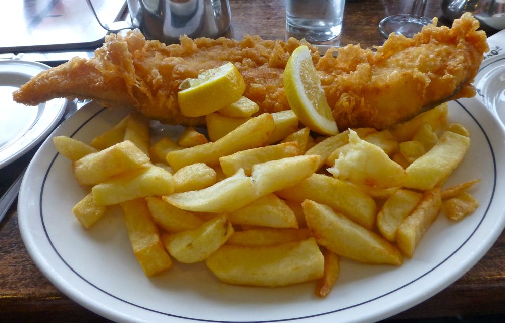 Magpie cafe, fish and chips, Whitby, North Yorkshire, UK