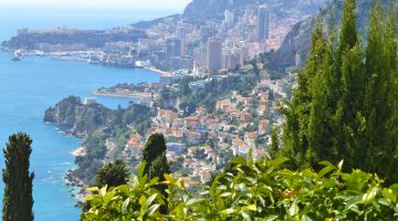 Monaco View, Cote d'Azur, France