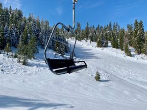 Ski slopes at Northstar, Lake Tahoe, California