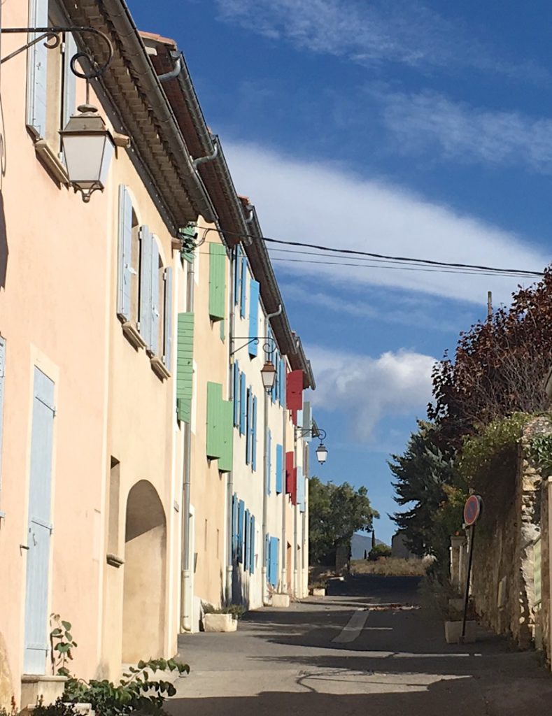 Our street in Lourmarin, Luberon, Provence