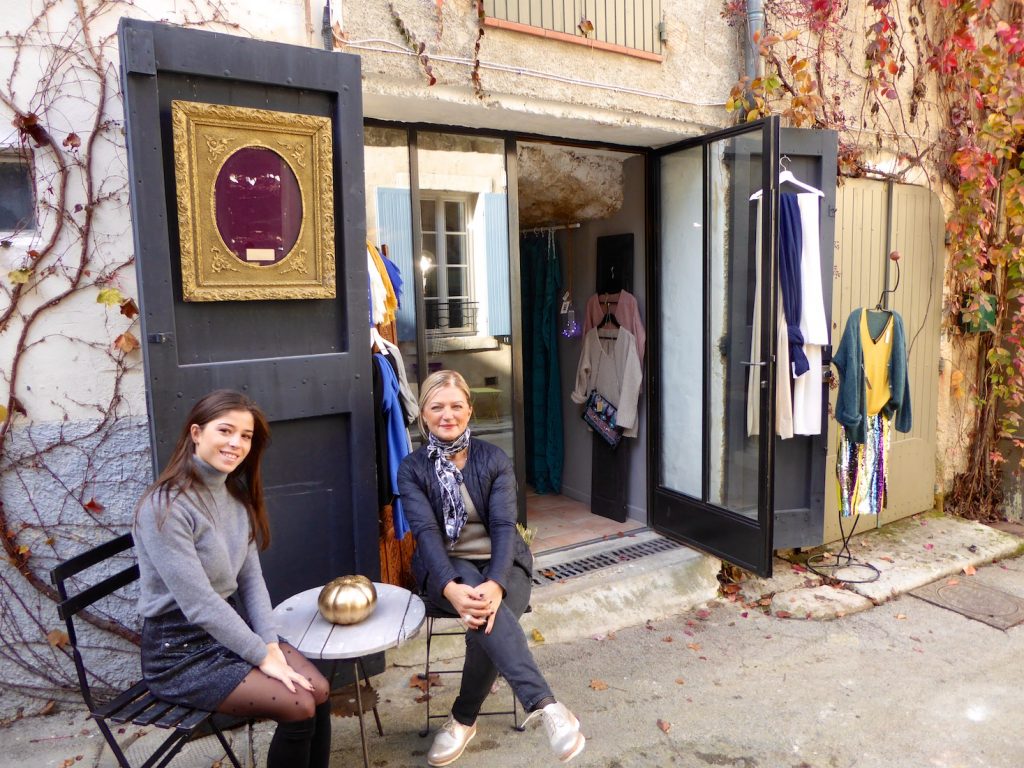 Outside KOT Interior Shop Lourmarin, Luberon Vaucluse, Provence, France