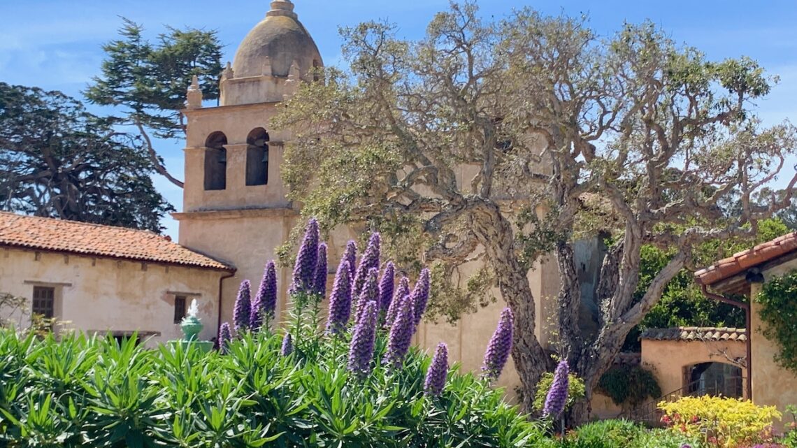 The Carmel Mission Basilica, founded in 1770