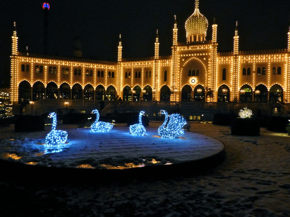 Nimb Palace Hotel in the Tivoli Gardens, Copenhagen, Denmark