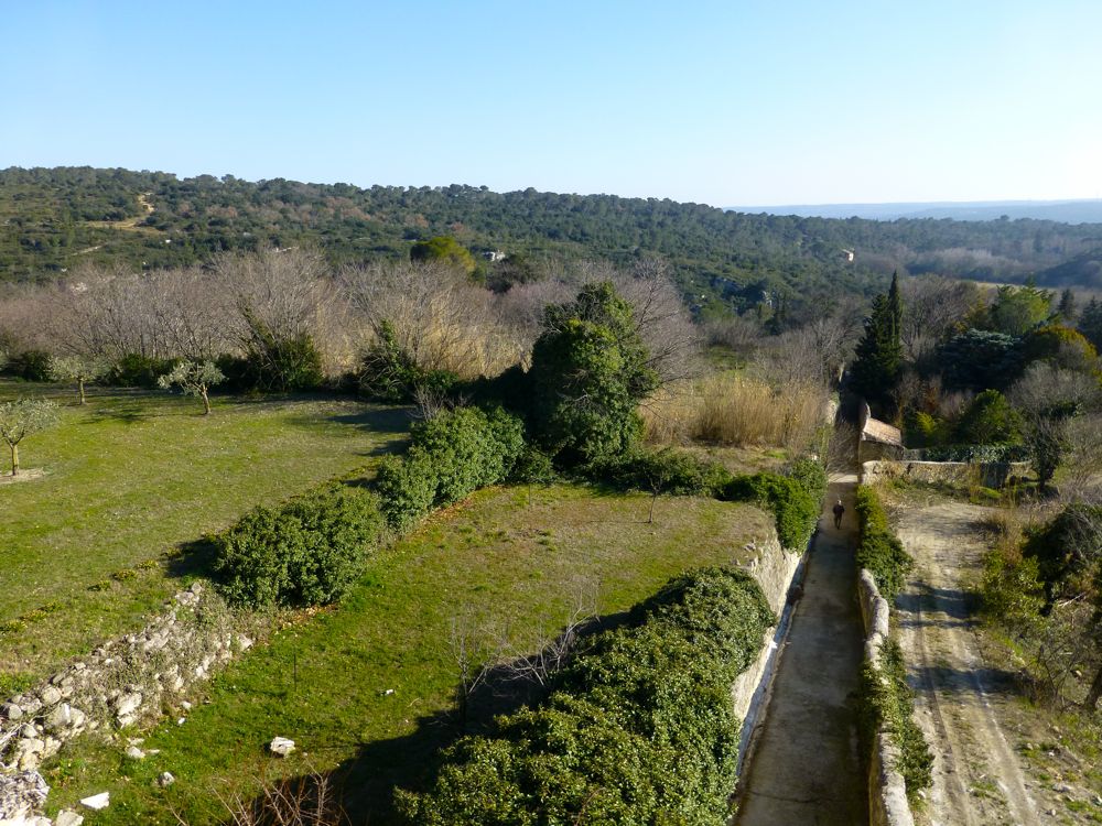 Country walk in Uzes, Languedoc Rousillon, France