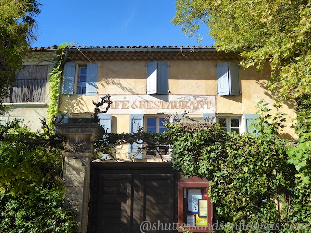 Petite Maison Restaurant in Cucuron, near Lourmarin, Luberon, Provence