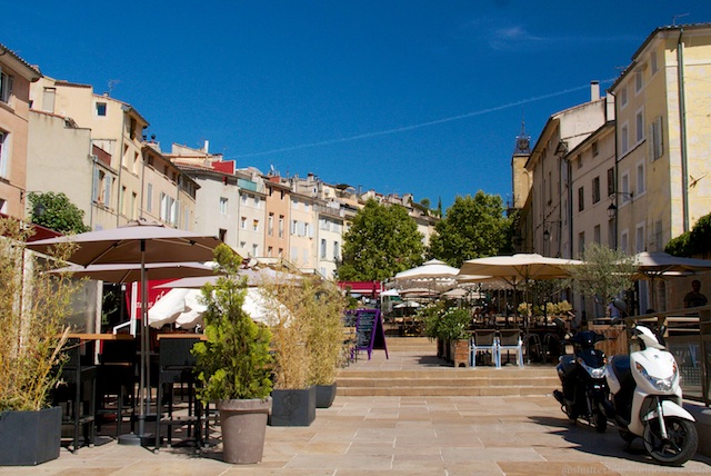 Aix-en-Provence Place de Cardeurs the Var, Provence, France