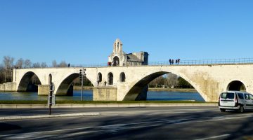 Pont D'Avignon, Avignon, Vaucluse, Provence, France