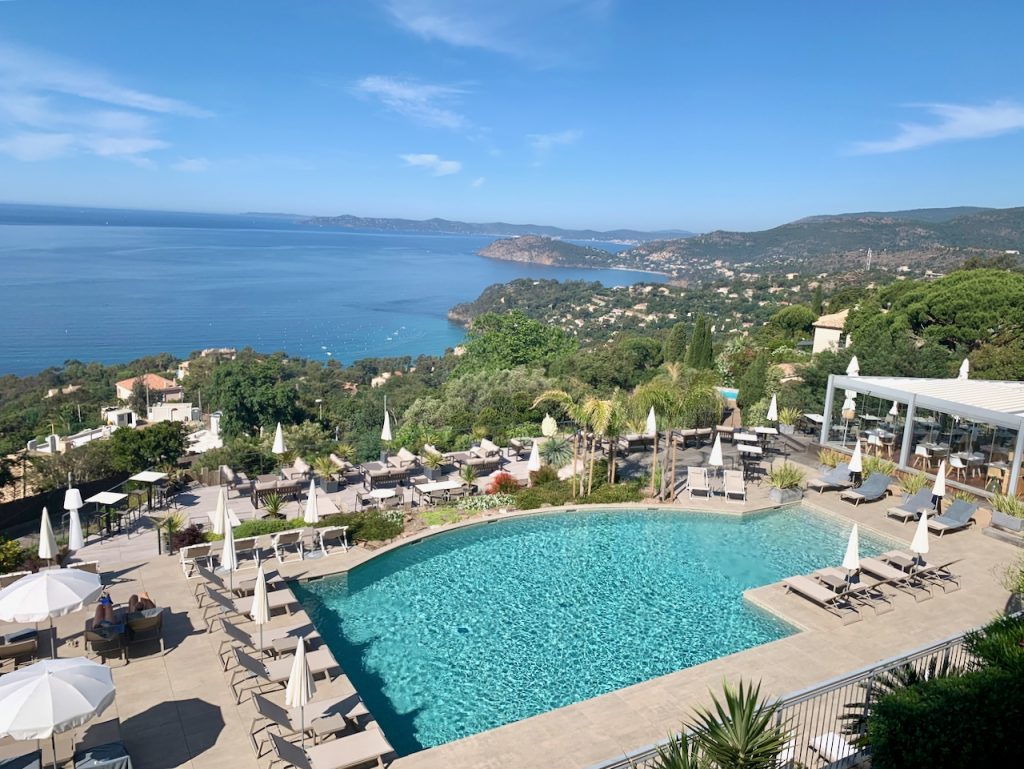 Views and the Pool at Hôtel La Villa Duce