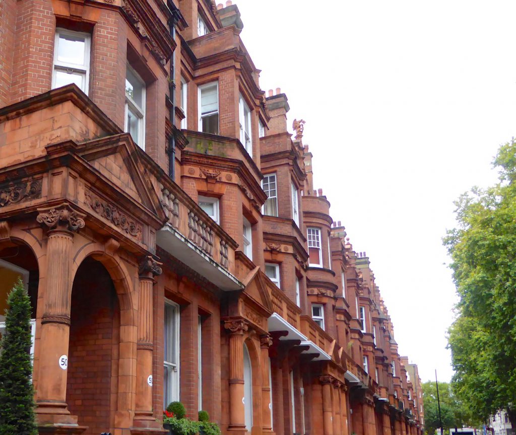 Properties on Lower Sloane Street, Chelsea, London, England