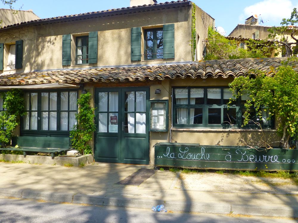 La Louche à Beurre, Restaurant in Lourmarin, Vaucluse, Luberon Valley, Provence, France