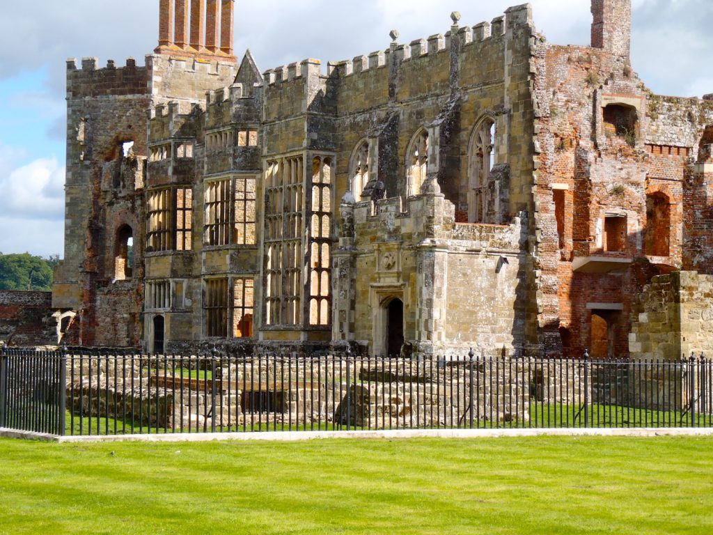 Ruins of Cowdray House, Midhurst, Sussex, England