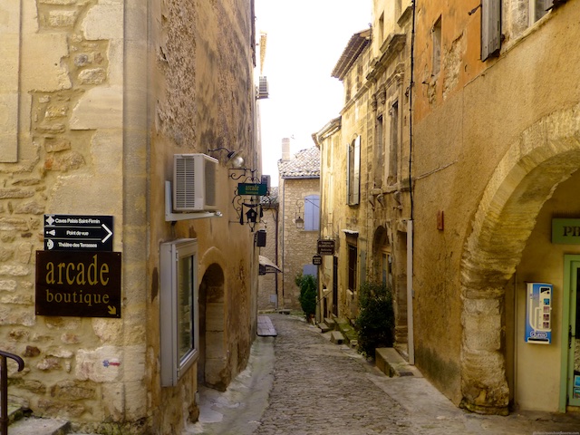 Streets of Gordes, Luberon, Provence, France