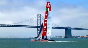 Team Italia America's Cup Bay Bridge San Francisco