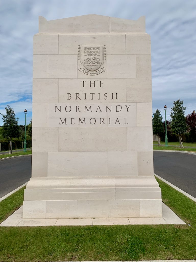 The British Normandy Memorial, Vers-sur-Mer, Normandy France