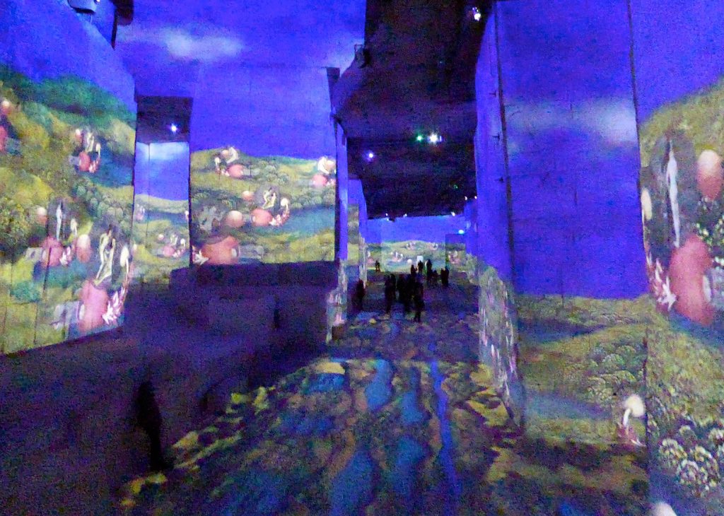 Carrières de Lumières 2017, Bouches-du-Rhône, Provence, France