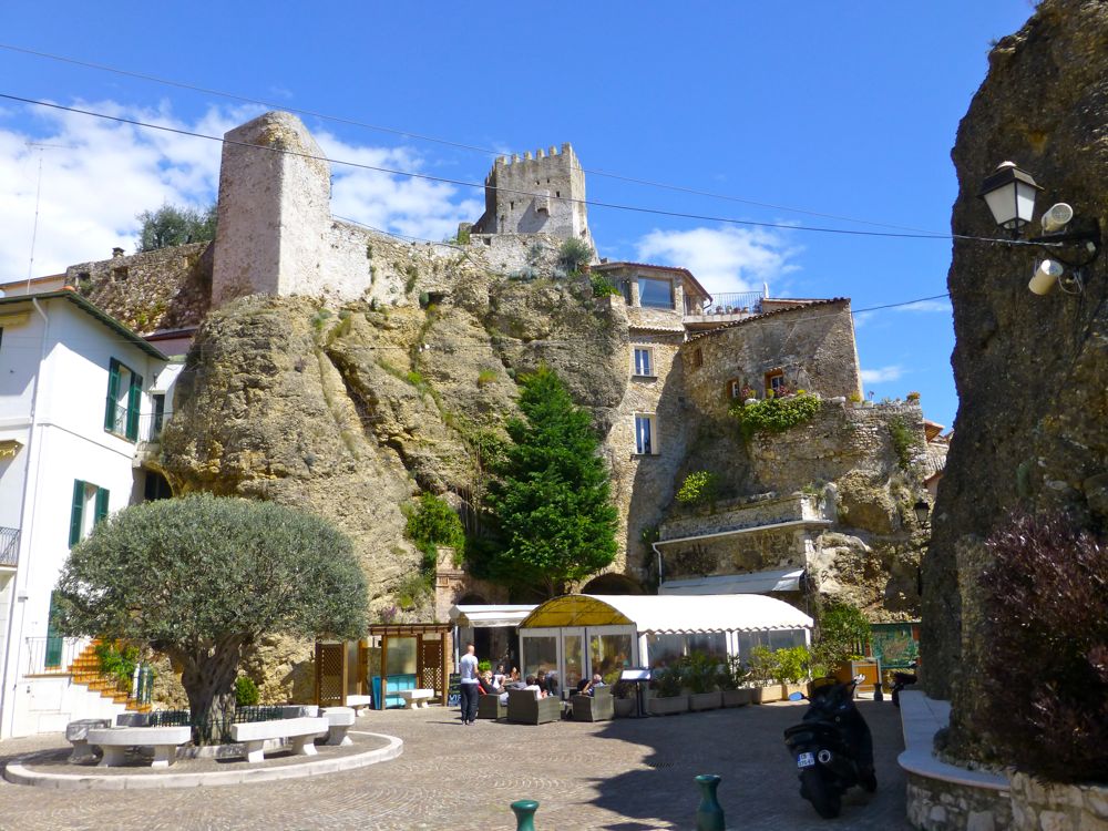 The Square in Roquebrune-Cap-Martin, Cote d'Azur, France