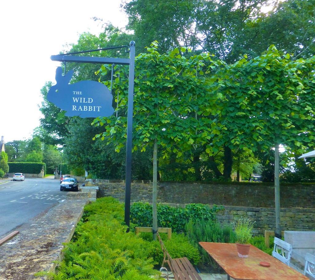 The Wild Rabbit Inn, Kingham, the Cotswolds, England