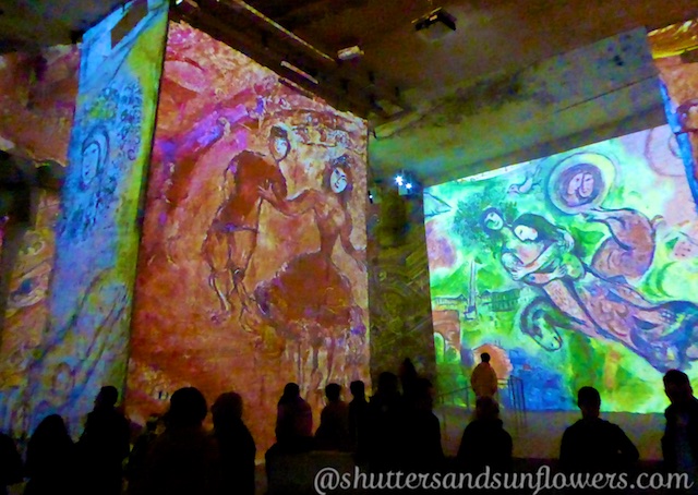 Carrières de Lumières 2016 Marc Chagall, Les Baux de Provence, Provence, France