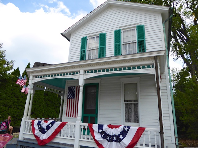 The Wright brothers' family home