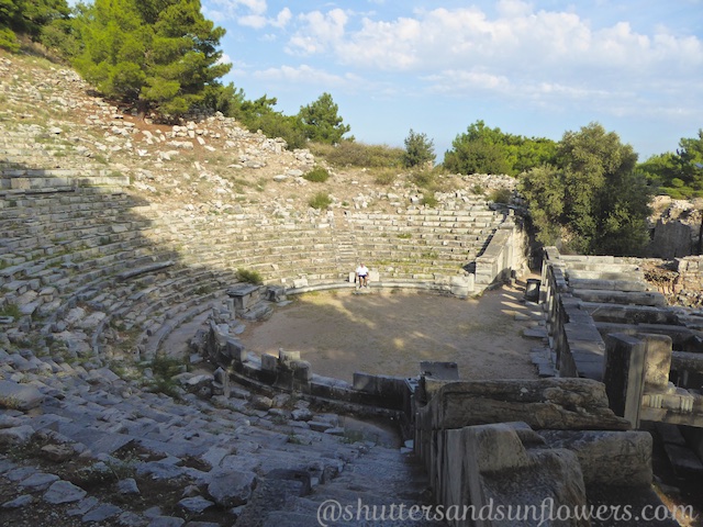 The Theatre at the Greek ruins of Priene