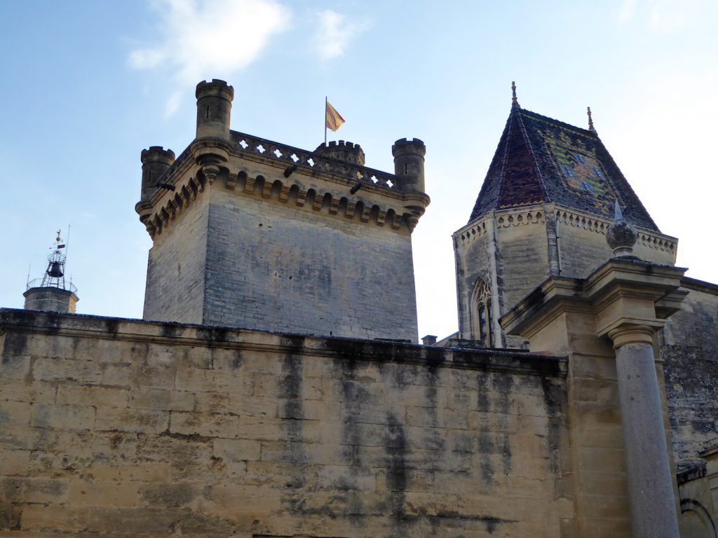 Chateau d'Uzes, Uzes, Languedoc Roussillon, France