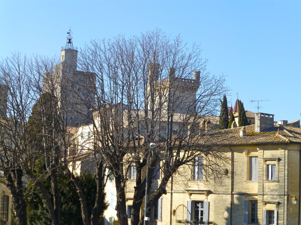 View in Uzes, Languedoc Rousillon, France