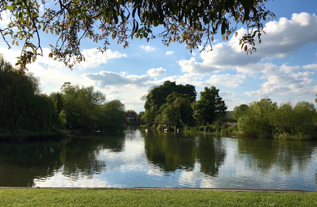 The River Thames in Sonning, Berkshire