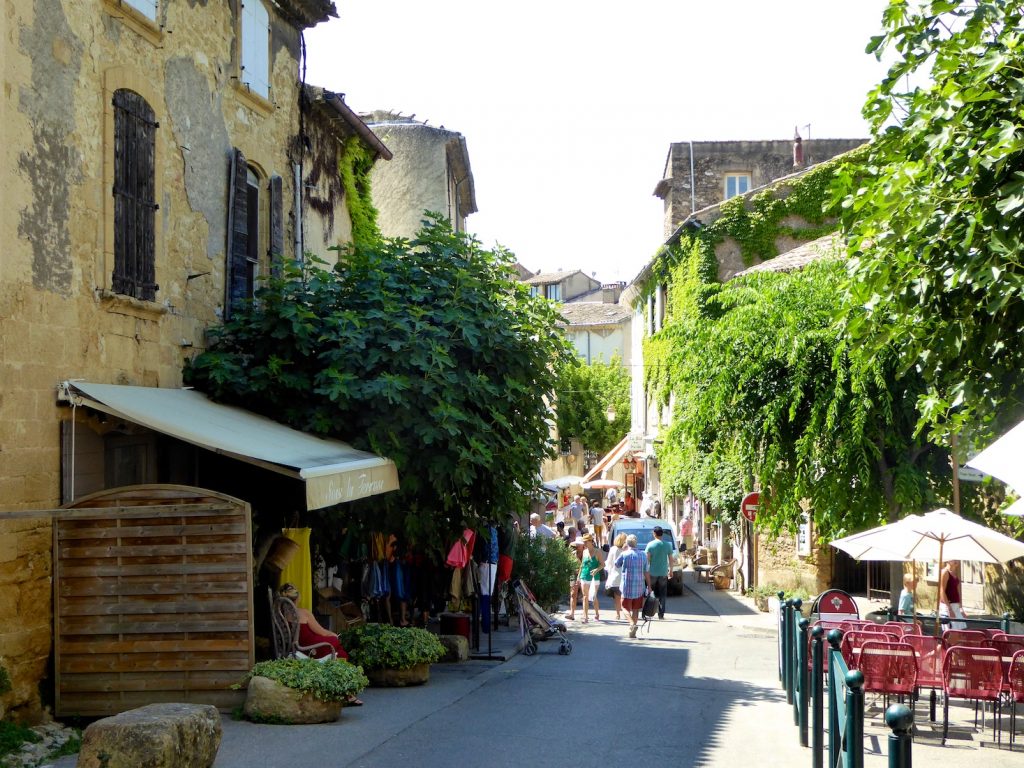 Village streets in Lourmarin, Luberon, Provence